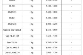 Giá lúa gạo hôm nay ngày 22/1/2026: Thị trường trầm lắng