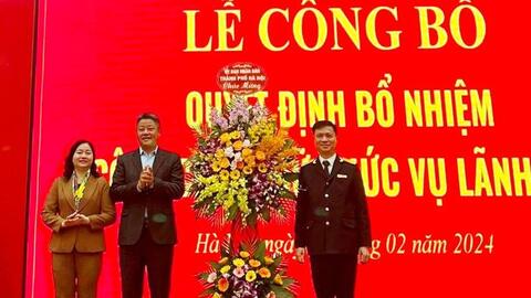 Cục Thuế TP Hà Nội có Phó Cục trưởng mới