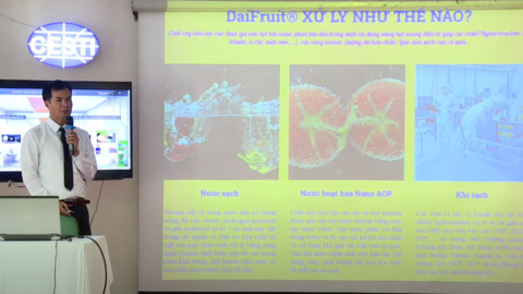 Ứng dụng công nghệ "xanh" bảo quản và tiệt trùng rau củ