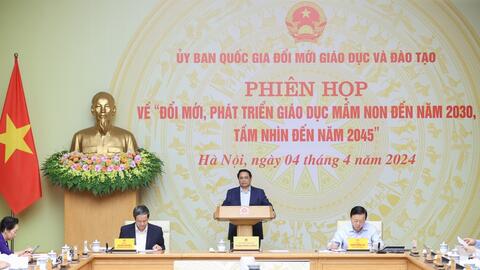 Giáo dục mầm non có những bước phát triển quan trọng