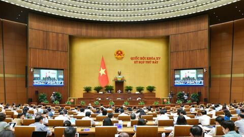 Kỳ họp thứ 7 của Quốc hội kéo dài thêm 1 ngày
