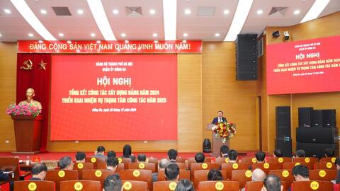 Quận ủy Đống Đa tiếp tục đổi mới, tinh gọn tổ chức bộ máy