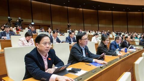 Quốc hội thông qua Luật Tổ chức Chính phủ (sửa đổi)