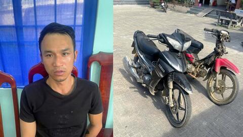 Quảng Nam: Bắt giữ nhanh đối tượng chuyên trộm cắp xe máy