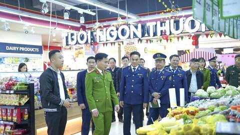 Ban Chỉ đạo 389 Nghệ An kiểm tra phòng, chống buôn lậu dịp Tết