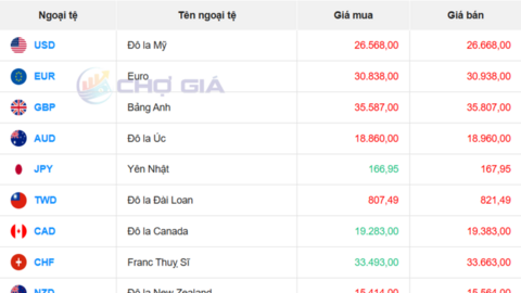 Tỷ giá USD hôm nay 5/5/2026: 'Chợ đen' mất tới hơn 50 đồng