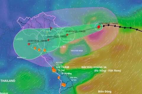 Cần Thơ: Cảnh báo người dân chủ động ứng phó bão Wipha