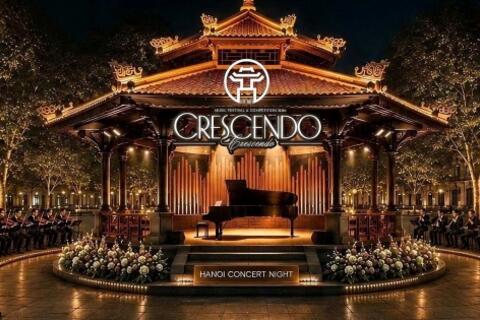 Hà Nội tổ chức hòa nhạc ngoài trời 'Crescendo - Giao hưởng kết nối'