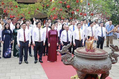 Tổ chức Lễ giỗ Quốc Tổ Lạc Long Quân, tưởng niệm Tổ Mẫu Âu Cơ