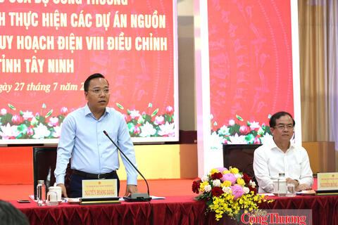 Bộ Công Thương làm việc với Tây Ninh về Quy hoạch điện VIII điều chỉnh