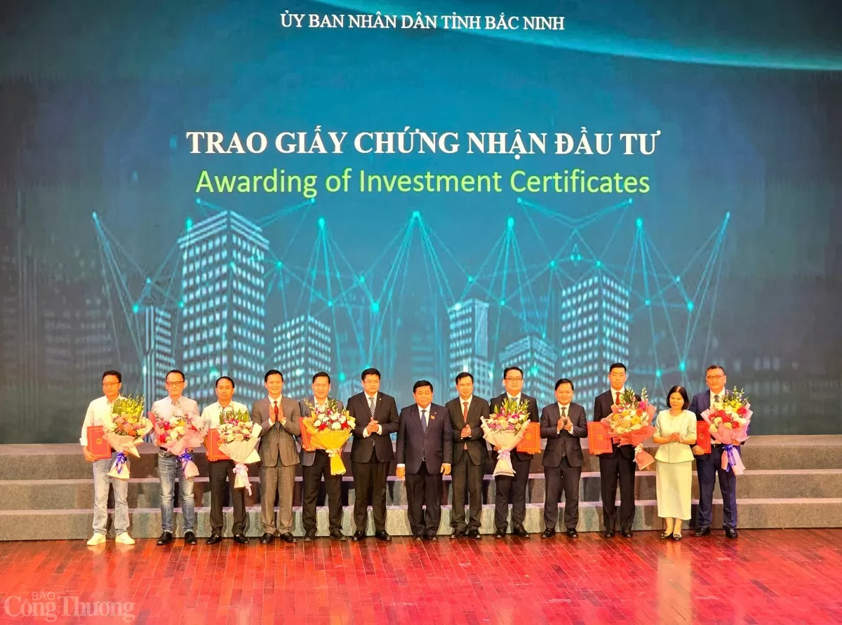 Bắc Ninh cấp phép 7 dự án, vốn vượt 850 triệu USD