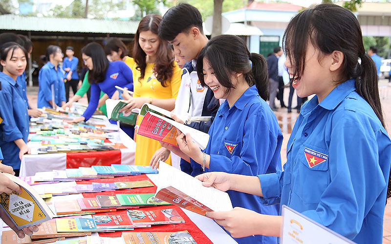 Văn hóa đọc trong giới trẻ. Ảnh minh họa