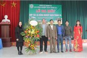Ra mắt hợp tác xã nông nghiệp sạch Tràng Xá