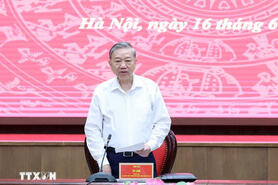 Tổng Bí thư Tô Lâm: TP Hà Nội cần tập trung cao độ vào hai nhiệm vụ lớn