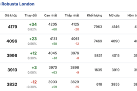 Giá cà phê hôm nay 30/1/2026: Đảo chiều giảm nhẹ
