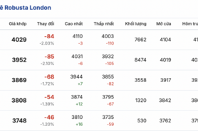 Giá cà phê hôm nay 3/2/2026: Tăng nhẹ