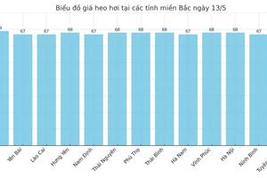 Giá heo hơi hôm nay 13/5/2025: Miền Bắc quay đầu tăng nhẹ
