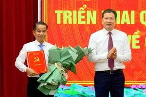 Ông Thái Bảo giữ chức Phó Bí thư Tỉnh ủy Đồng Nai