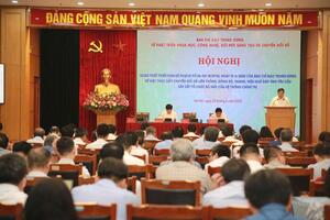 Người đứng đầu chịu trách nhiệm chuyển đổi số trong sắp xếp bộ máy