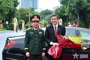 Singapore sẵn sàng đón tiếp sĩ quan Quân đội nhân dân Việt Nam sang học tập