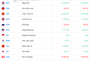 Tỷ giá USD hôm nay 13/08/2025: Đồng USD khởi sắc