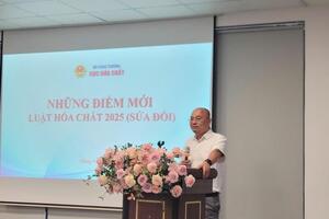 Luật Hóa chất 2025: Tăng hiệu lực quản lý thúc đẩy phát triển bền vững