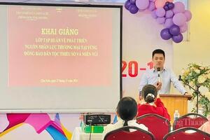 Phát triển nhân lực thương mại vùng đồng bào dân tộc thiểu số Gia Lai