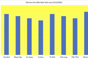 Giá heo hơi hôm nay 15/12/2015: Đi ngang