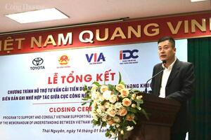 Tổng kết hoạt động tư vấn cải tiến doanh nghiệp công nghiệp hỗ trợ