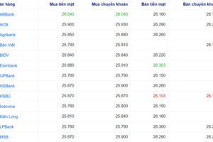 Tỷ giá USD hôm nay 24/2/2026: USD thế giới suy yếu nhẹ