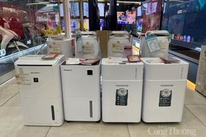 Thị trường máy hút ẩm vào mùa cao điểm