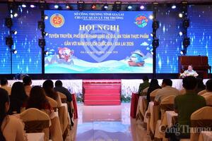 Quản lý thị trường Gia Lai phổ biến quy định về giá, an toàn thực phẩm