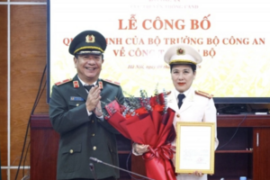 Bộ Công an bổ nhiệm Cục phó; Bộ Giáo dục - Đào tạo có tân Thứ trưởng