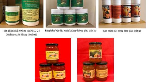 Ứng dụng công nghệ “xanh” chế biến thực phẩm giàu chất xơ