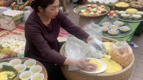 Dẻo thơm xôi ngũ sắc OCOP 4 sao cổ truyền Hà thành