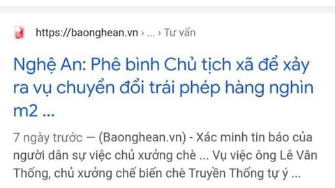 Ban Nội chính Tỉnh ủy đề nghị xử lý nghiêm sai phạm đất đai ở xã Thanh Mai