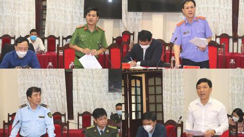 Đẩy mạnh đấu tranh, trấn áp các loại tội phạm và vi phạm pháp luật