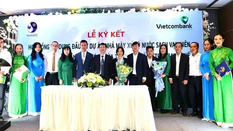 Hỗ trợ vốn vay 350 tỷ đồng cho dự án Nhà máy xử lý nước sạch Vạn Niên