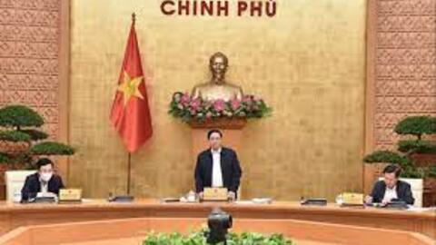 Thủ tướng Phạm Minh Chính chủ trì phiên họp Chính phủ chuyên đề về xây dựng pháp luật