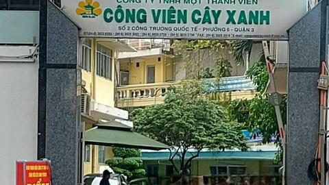 Chỉ đạo xử lý sai sót tại Công ty Công viên Cây xanh