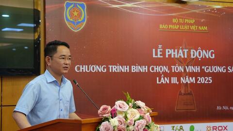 "Gương sáng pháp luật": Lan tỏa tinh thần thượng tôn pháp luật và các giá trị nhân văn
