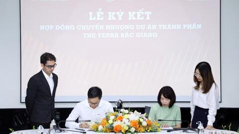 Văn Phú - Invest chuyển nhượng một phần dự án The Terra Bắc Giang