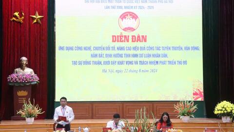 Mặt trận "chuyển đổi số" trong tuyên truyền, vận động Nhân dân