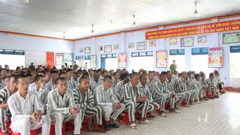 Ninh Thuận: Thắp sáng ước mơ hoàn lương tại Trại giam Sông Cái