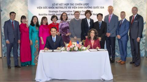 Amway hợp tác chiến lược Viện Dinh dưỡng Quốc gia nâng cao sức khỏe cộng đồng