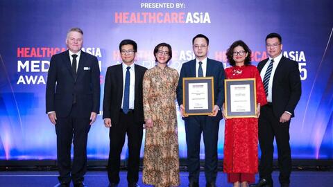 Vinmec là hệ thống y tế đầu tiên của Việt Nam được vinh danh tại Healthcare Asia Awards 2025