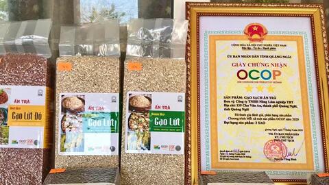 Chương trình OCOP tác động tích cực đến phát triển nông thôn Quảng Ngãi