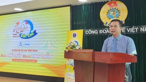 Bộ Y tế phát động chương trình "24 giờ bên con"