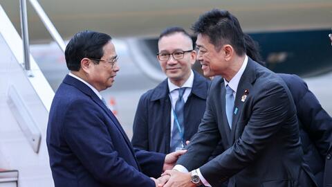 Thủ tướng Phạm Minh Chính tới Tokyo, bắt đầu chuyến công tác tại Nhật Bản