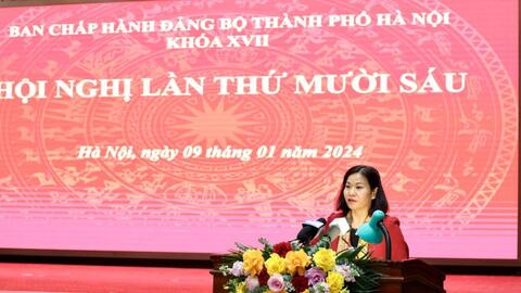Đảng bộ TP Hà Nội hoàn thành xuất sắc nhiệm vụ năm 2023